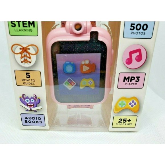 iTech Jr Kids Smartwatch Pink Unicorn Band Audio Book Camera Games Touchscreen - Picture 6 of 7